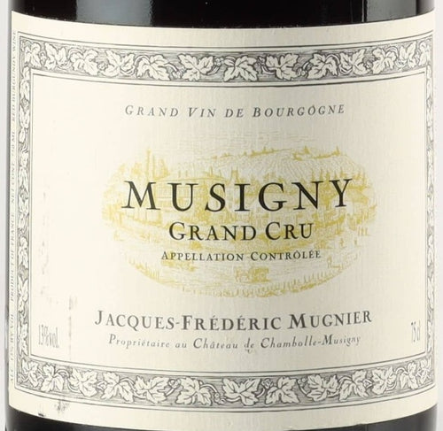 Domaine Jacques-Frederic Mugnier Musigny Grand Cru 2008 AOC 0,75l — etiqueta del vino
