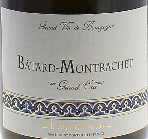 Domaine Jean Chartron Batard-Montrachet Grand Cru 2022 AOC 0,75l — etiqueta del vino, imagen ilustrativa