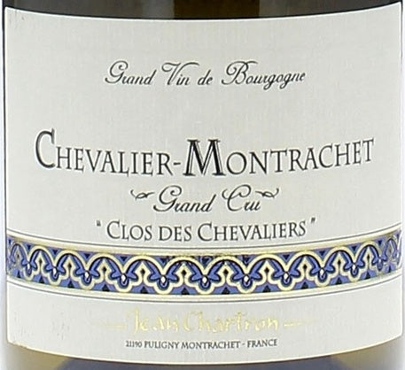 Domaine Jean Chartron Chevalier-Montrachet Grand Cru Clos des Chevaliers 2022 AOC 0,75l — wine label, illustrative image