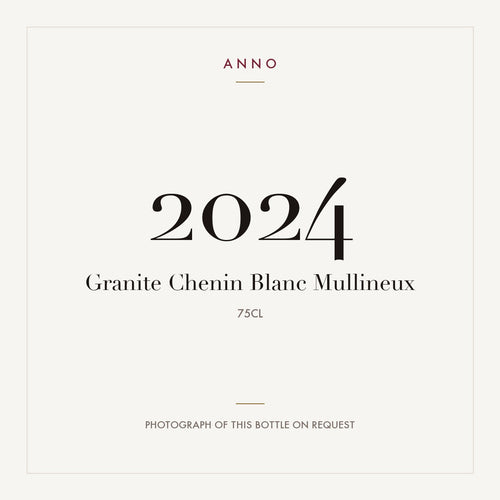 Mullineux Granite Chenin Blanc 2024 0,75l — ANNO vintage card; photograph of the actual bottle available on request