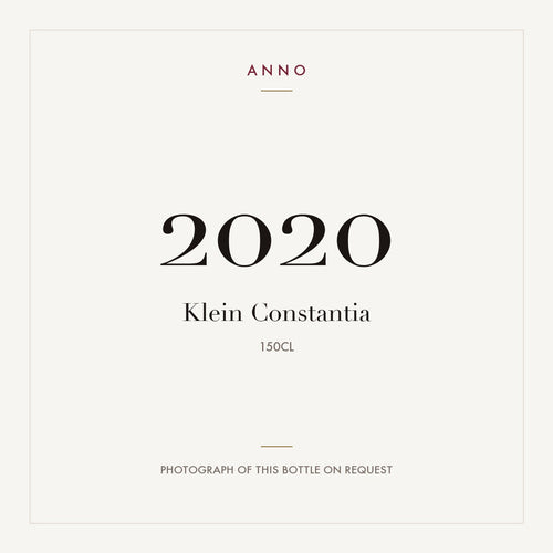 Klein Constantia 2020 1,5l — ANNO 年份卡；實際酒瓶照片可應要求提供