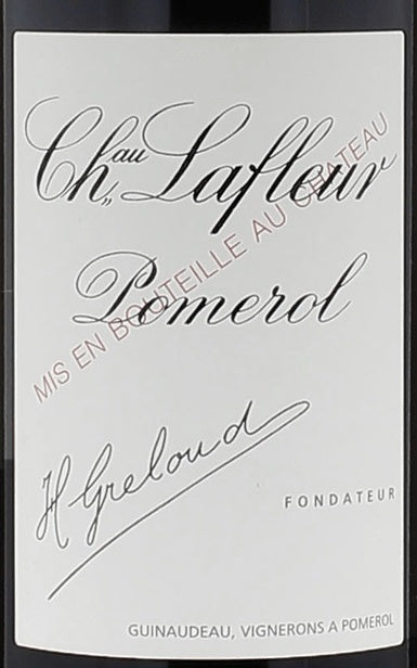 Chateau Lafleur Pomerol 1982 AOC 0,75l — etichetta del vino, immagine indicativa