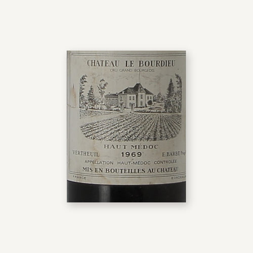 LE Bourdieu 1969 0,75l — этикетка вина