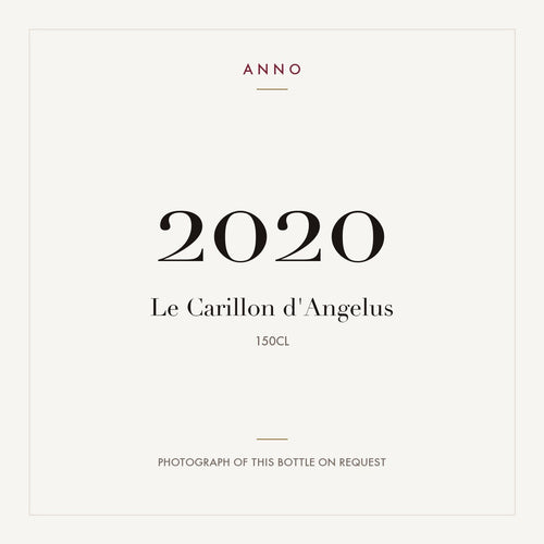Le Carillon d'Angelus Saint-Emilion 2020 AOC 1,5l — ANNO 年份卡；實際酒瓶照片可應要求提供