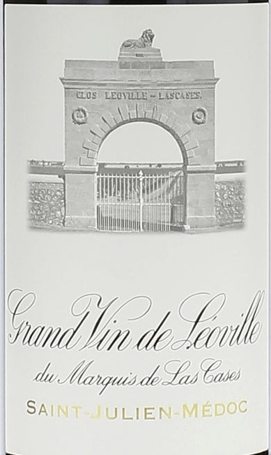 Leoville Las Cases Saint-Julien 2001 AOC 0,75l — wijnetiket, illustratieve afbeelding