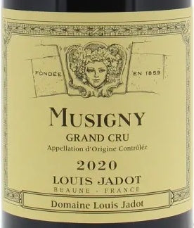 Louis Jadot Musigny Grand Cru 2020 AOC — etichetta del vino