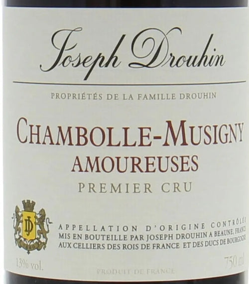 Joseph Drouhin Chambolle-Musigny Premier Cru Les Amoureuses 2014 AOC — wijnetiket