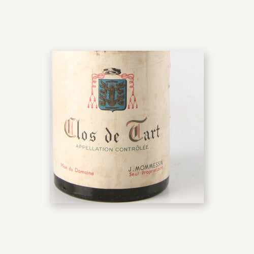 Mommessin Clos de Tart Grand Cru 2004 AOC 0,75l — wine label, illustrative image