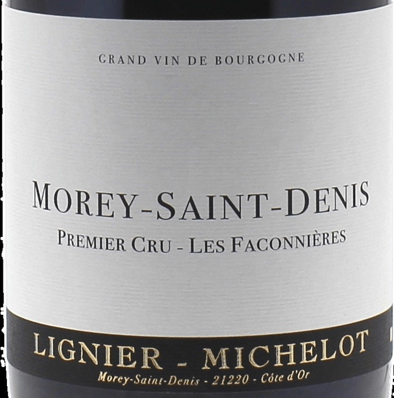 Domaine Lignier-Michelot Morey-Saint-Denis Premier Cru Les Faconnieres 2022 AOC 0,75l — wine label, illustrative image