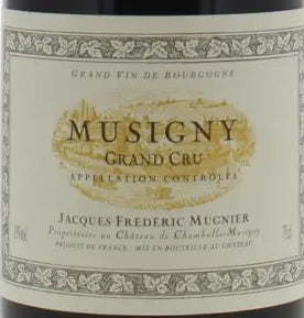 Jacques-Frederic Mugnier Musigny Grand Cru 2003 AOC 0,75l — wine label