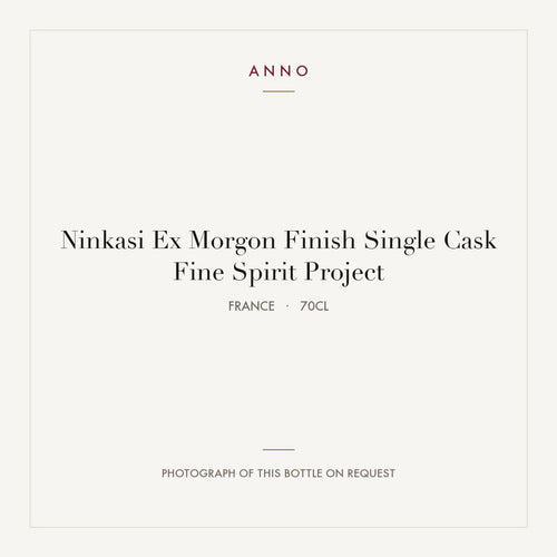 Ninkasi Ex Morgon Finish Single Cask Fine Spirit Project 2021 0,7l from France — ANNO vintage card; photograph of the actual bottle available on request