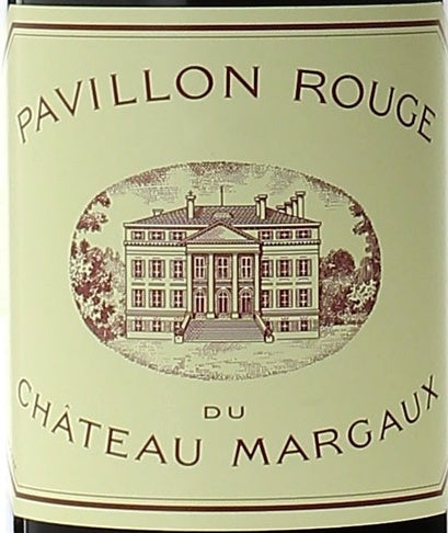 Chateau Margaux Pavillon Rouge du Chateau Margaux 2010 AOC 0,75l — Weinetikett, Beispielbild