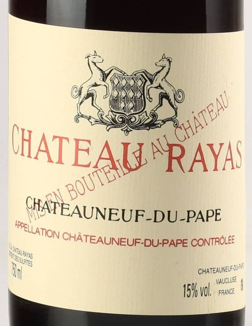 Chateau Rayas Chateauneuf-du-Pape 2011 AOC — wine label