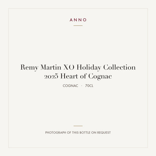 Remy Martin XO Holiday Collection Heart of Cognac 2025 0,7l from Cognac — ANNO vintage card; photograph of the actual bottle available on request