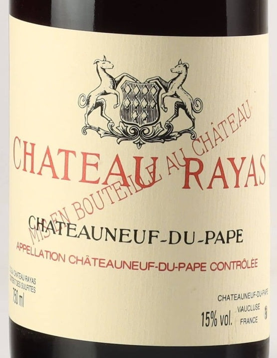 Chateau Rayas Chateauneuf-du-Pape 2011 AOC — 酒標