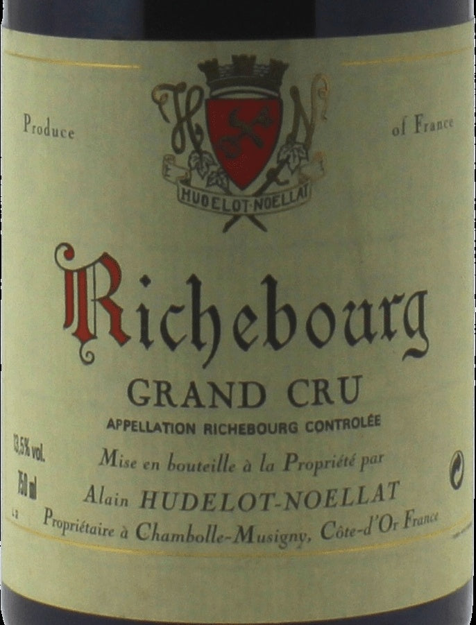 Hudelot-Noellat Richebourg Grand Cru 2000 AOC 0,75l — 酒標（示意圖）