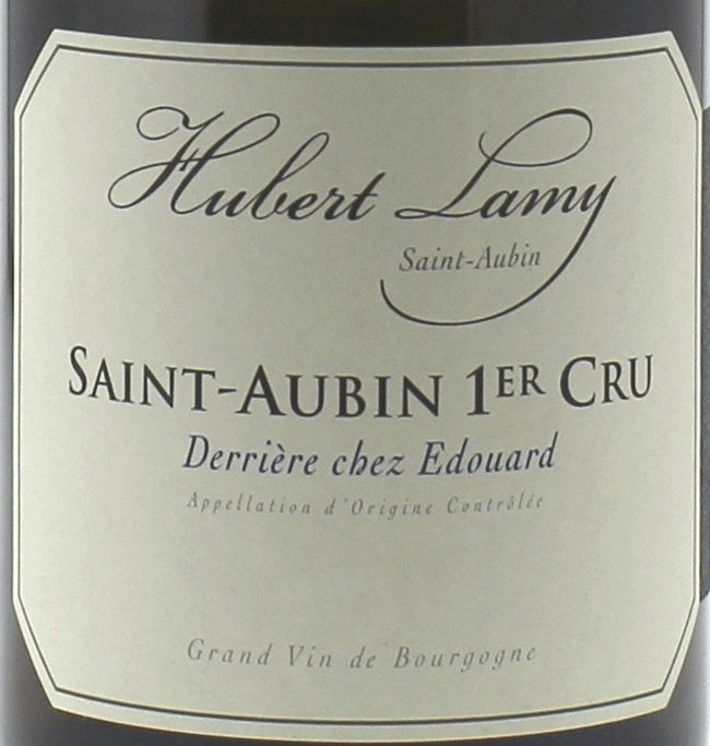 Domaine Lamy Saint-Aubin Premier Cru Derriere Chez Edouard 2022 AOC 3l — wine label, illustrative image