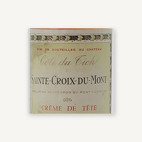 Alix Dubourg Sainte-Croix-du-Mont 1961 AOC 0,75l — rótulo do vinho