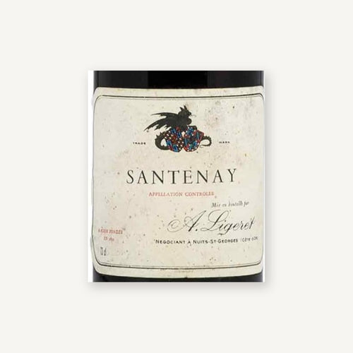 Santenay Rouge 1976 AOC 0,75l — wijnetiket