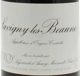 Maison Leroy Savigny-les-Beaune 1983 AOC 0,75l — vinetiket
