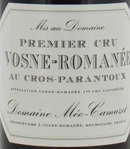 Me0-Camuzet Vosne-Romanee Premier Cru Cros Parantoux 2009 AOC 0,75l — wine label